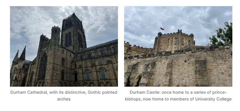 Images of Durham Cathedral and Durham Castle